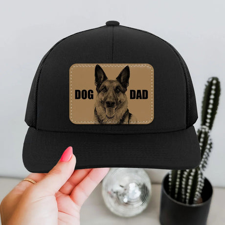 Custom Pet Photo Dog Dad Trucker Hat - Collect Warm Hearts