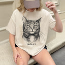 Custom Pet Portrait T-shirt - Collect Warm Hearts