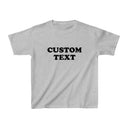 Custom Text 90s Baby Tee – Personalized Retro Tee | Customizable Y2K Fitted T-Shirt - Collect Warm Hearts