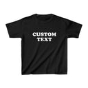 Custom Text 90s Baby Tee – Personalized Retro Tee | Customizable Y2K Fitted T-Shirt - Collect Warm Hearts