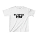 Custom Text 90s Baby Tee – Personalized Retro Tee | Customizable Y2K Fitted T-Shirt - Collect Warm Hearts