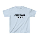 Custom Text 90s Baby Tee – Personalized Retro Tee | Customizable Y2K Fitted T-Shirt - Collect Warm Hearts