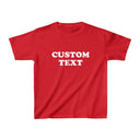 Custom Text 90s Baby Tee – Personalized Retro Tee | Customizable Y2K Fitted T-Shirt - Collect Warm Hearts