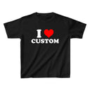 I Love Custom Baby Tee - Collect Warm Hearts