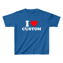 I Love Custom Baby Tee - Collect Warm Hearts