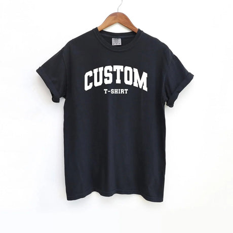 Custom Personalized Varsity Comfort Colors® Tee - Collect Warm Hearts